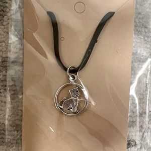 Circle Cat Necklace